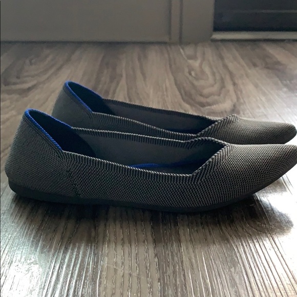 Grey Pointed Toe Rothys - Picture 4 of 6